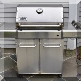 L03. Weber Genesis direct connect 3-burner gas grill. - $350